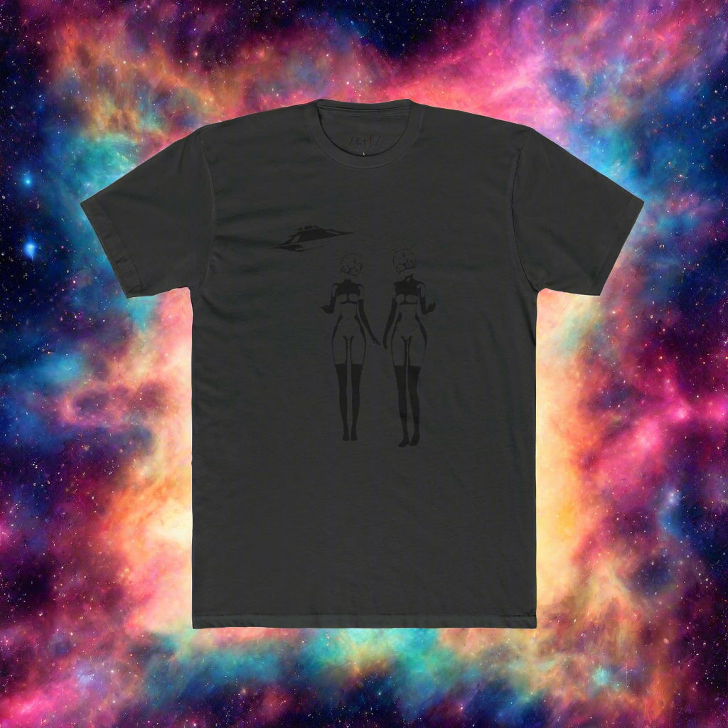 Ecchi E.T. Girls space ship tee